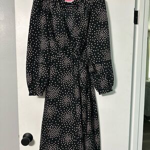 Kate Spade New York Festive Confetti Wrap Dress Womens 0